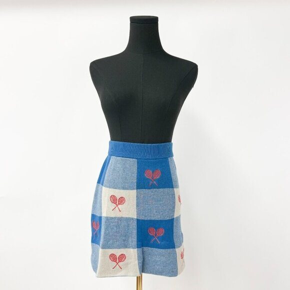PEPA LOVES VINTAGE STYLE TENNIS MINI SKIRT - Picture 1 of 7
